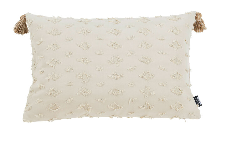 DONE Kissenhülle LUISE 40 x 60 cm beige