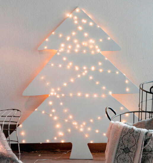 Micro LED Lichterkette warmweiß12 m