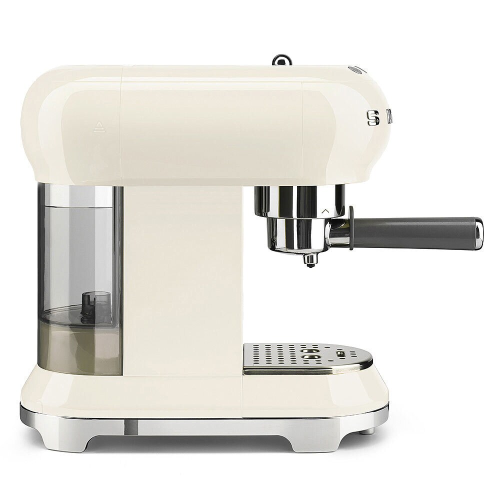 SMEG Espresso-Kaffeemaschine Retro Creme