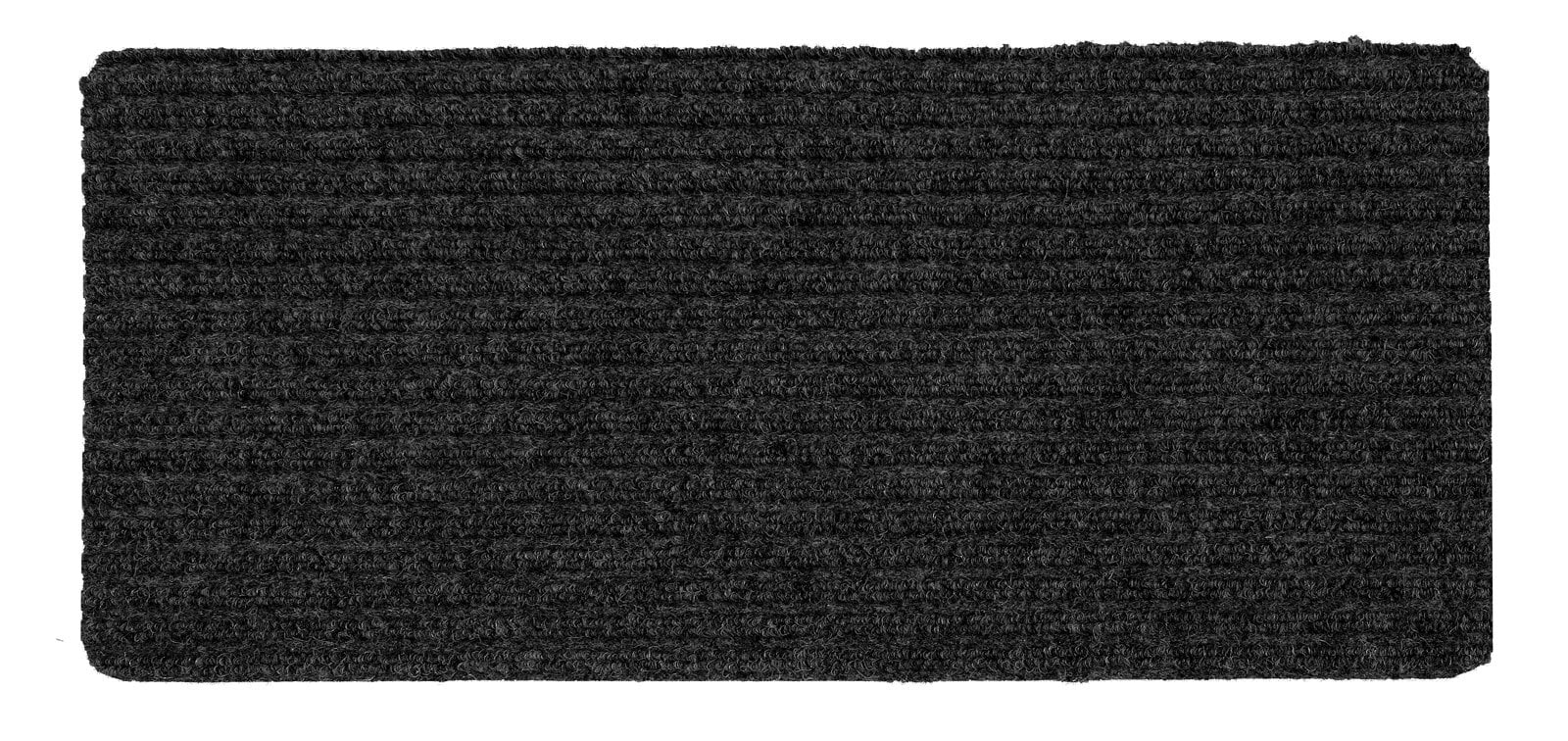 Fußmatte RIB LINE MINI 25 x 60 cm grau/schwarz
