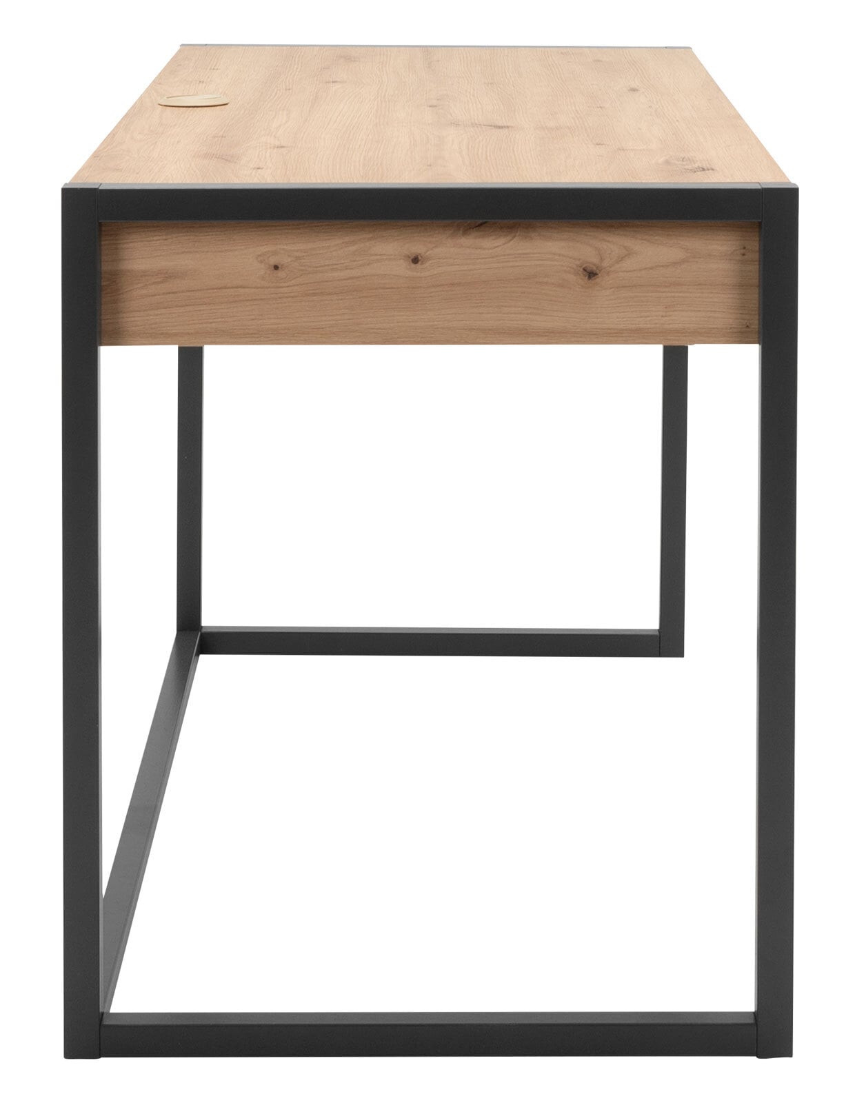Schreibtisch DENVER 120 x 60 cm anthrazit/ Artisan Oak