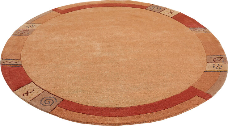 Teppich MANALI 150 cm orange