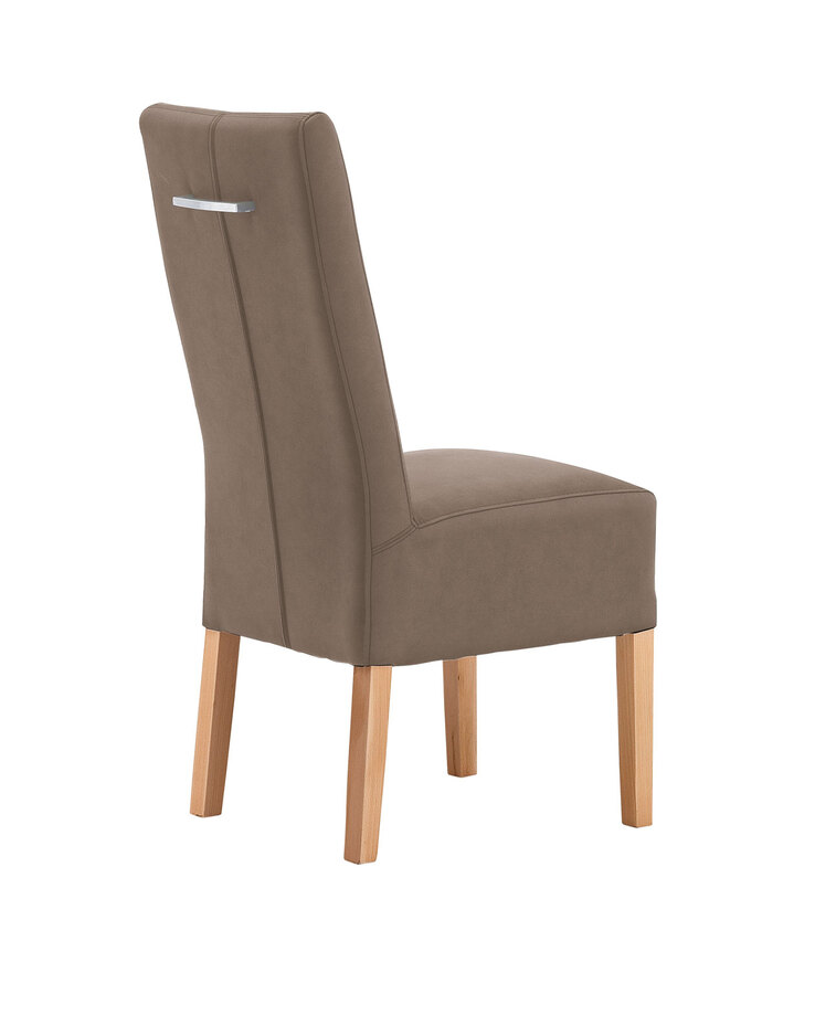 Stuhl MATS 2er Set Eiche/ taupe