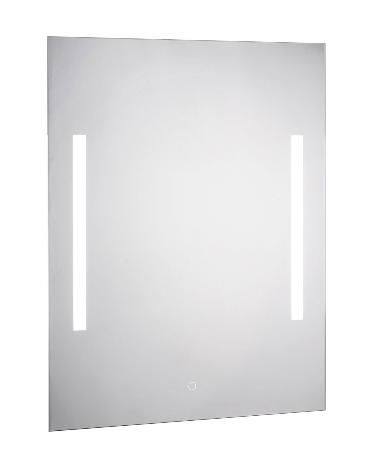 CASAVANTI Badspiegel beleuchtet mit LED 70 x 90 cm Spiegelglas 