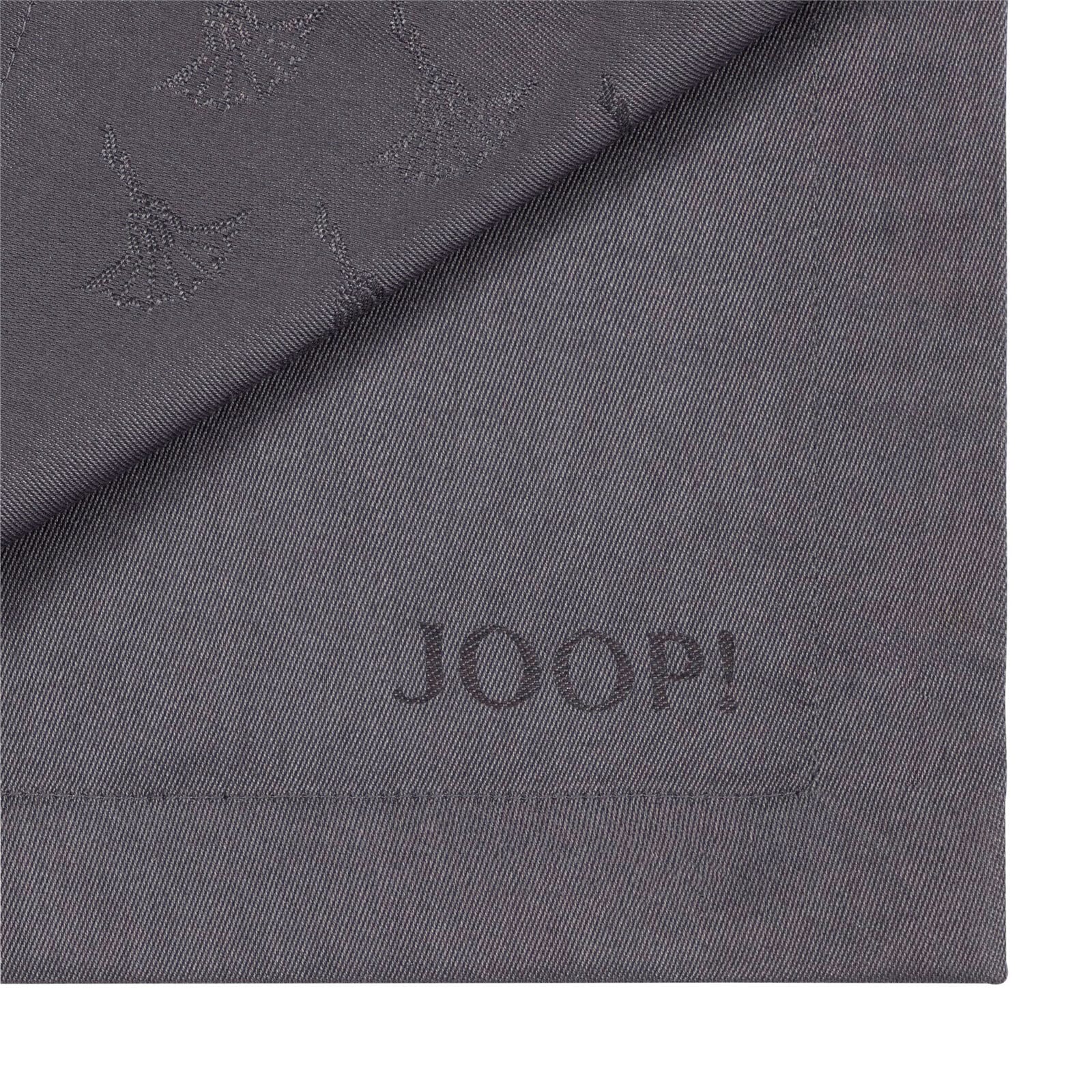 JOOP! Servietten-Set FADED CORNFLOWER 2er Set graphitgrau