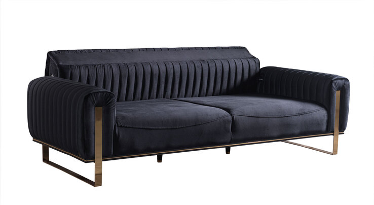 Sofa 3-Sitzer LAGOS anthrazit