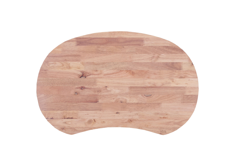 INTERhome Couchtisch RUBBY 74 x 47 cm Rubberwood massiv