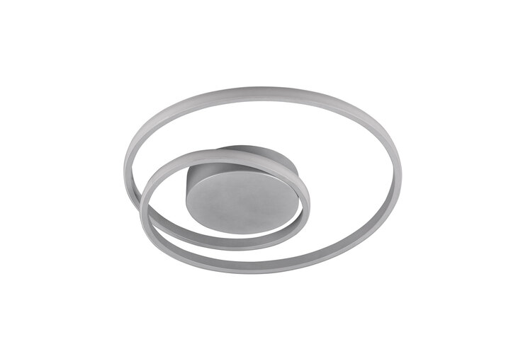 RL LED Deckenlampe ZIBAL titanfarbig