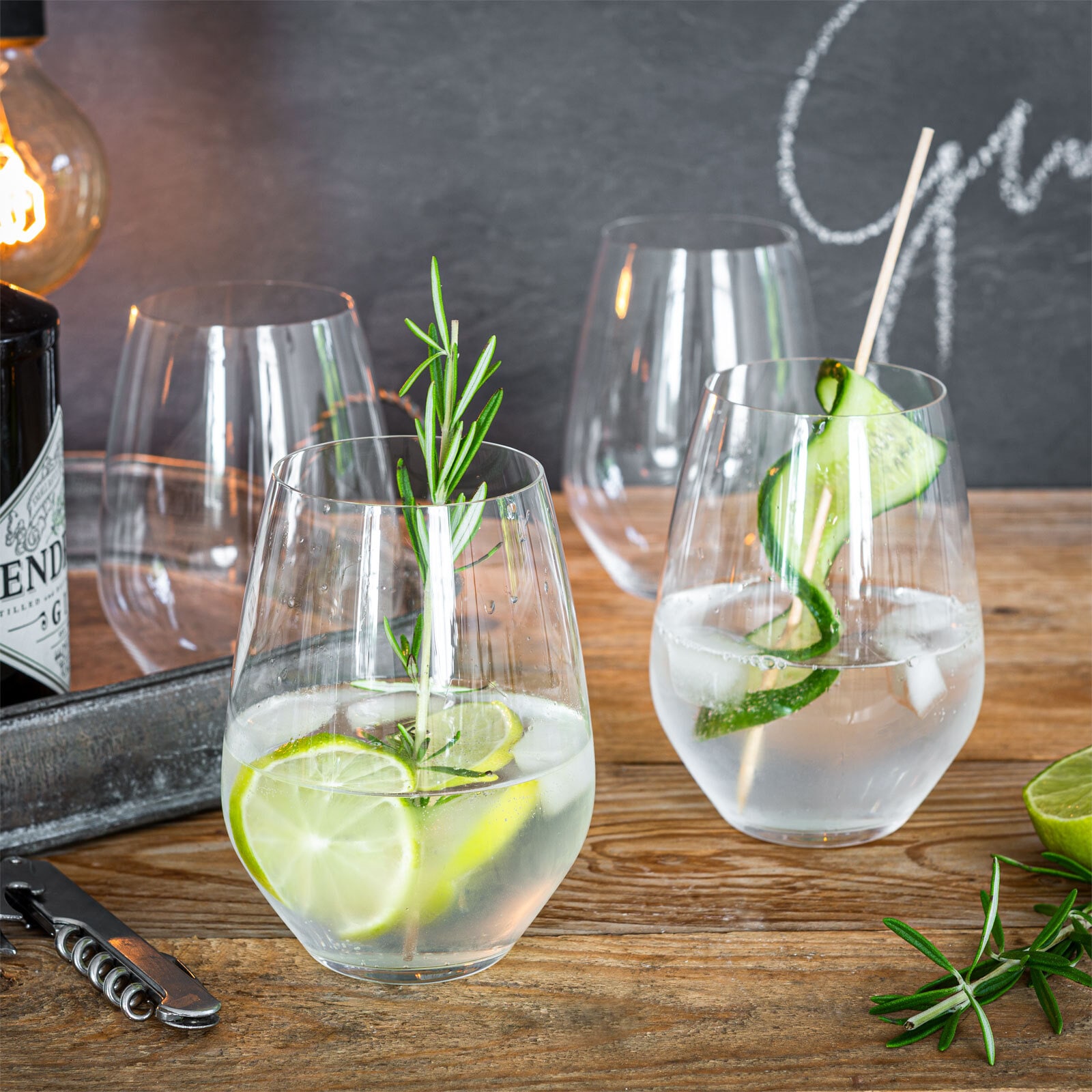 SPIEGELAU Trinkglas GIN & TONIC 4er Set