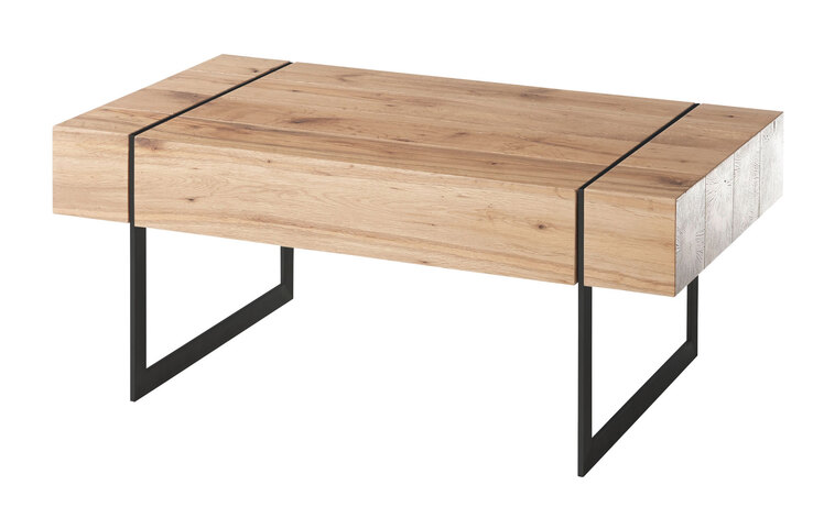 CASAVANTI Couchtisch PAPHOS 110 x 60 cm schwarz
