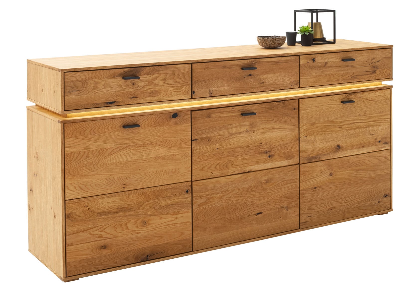 Sideboard COMO 183 x 90 cm Wildeiche