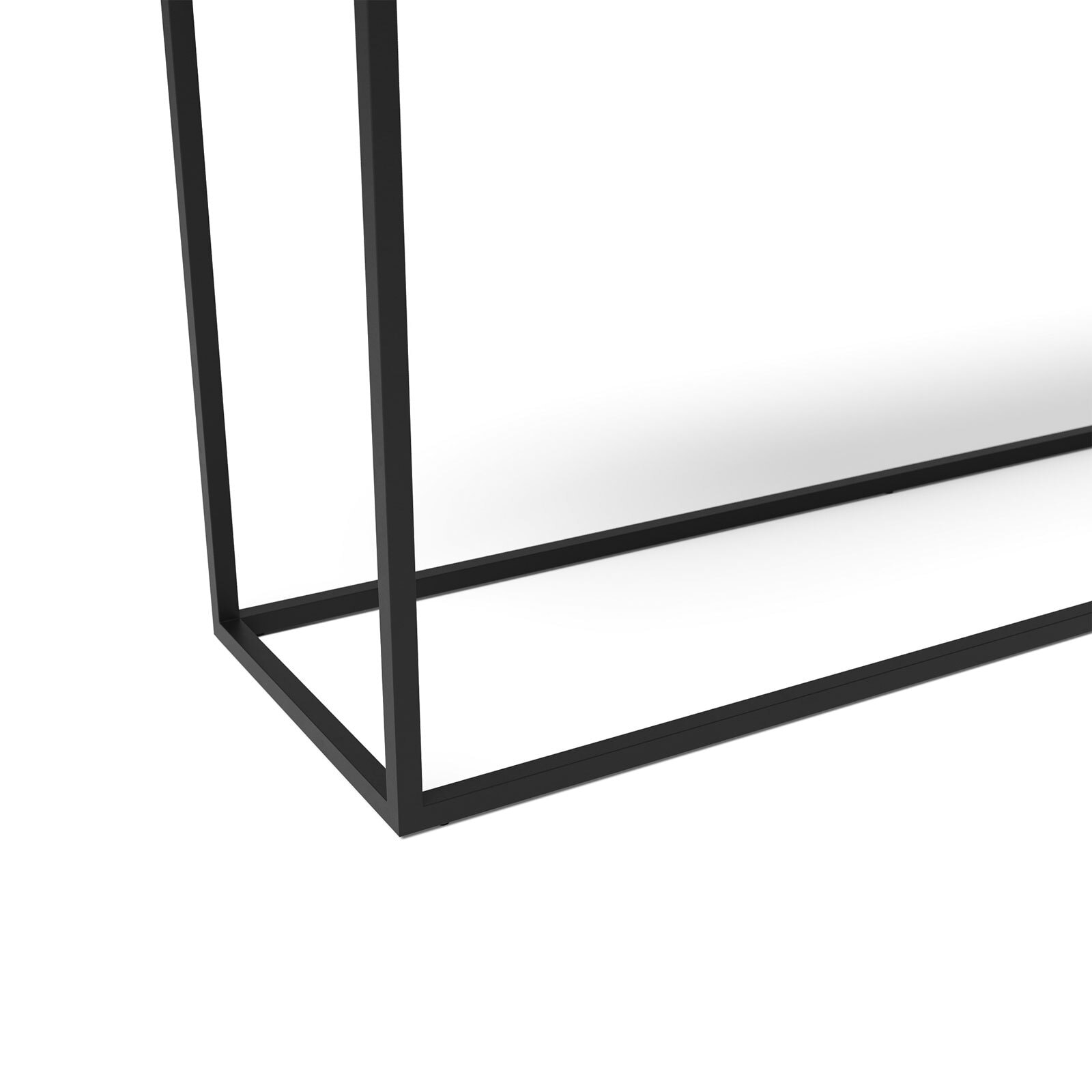 JOOP! Regal CUBE BLACK 120 x 56 cm schwarz / Glas 