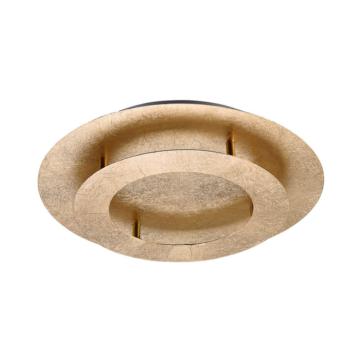 Paul Neuhaus LED Deckenlampe NEVIS 40 cm goldfarbig