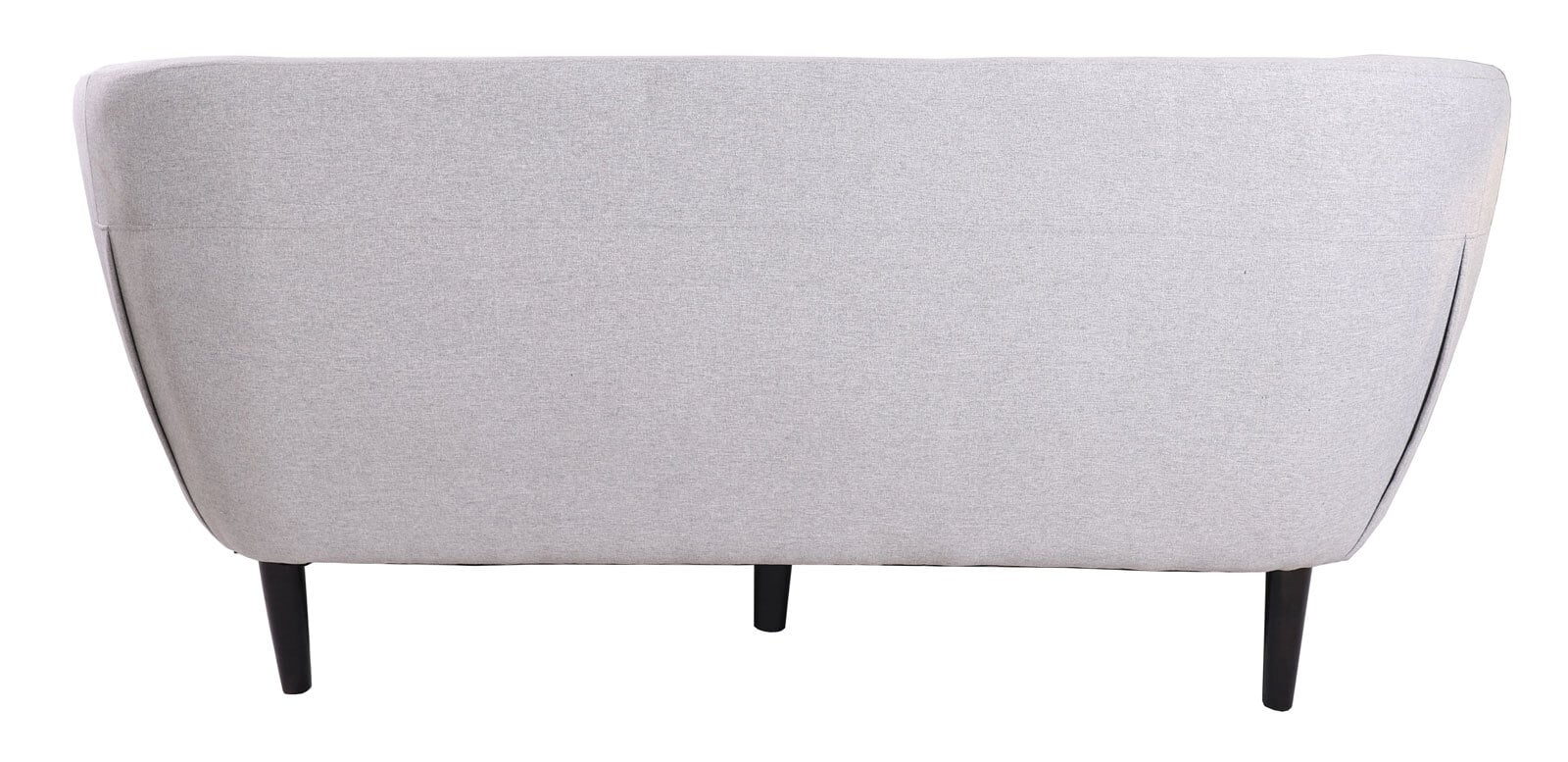 Sofa HORUS 3-Sitzer Leinenbezug grau