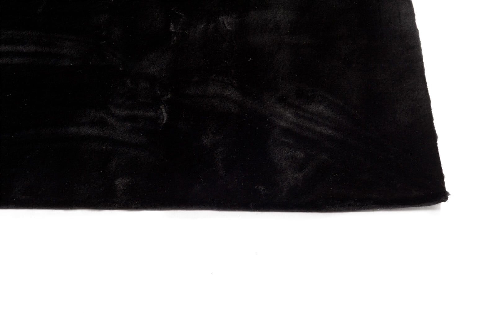 Hochflorteppich DREAM 90 x 160 cm schwarz