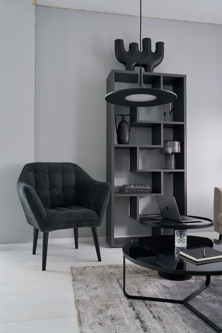 zuiver Couchtisch PIERRE 60 x 45 cm schwarz