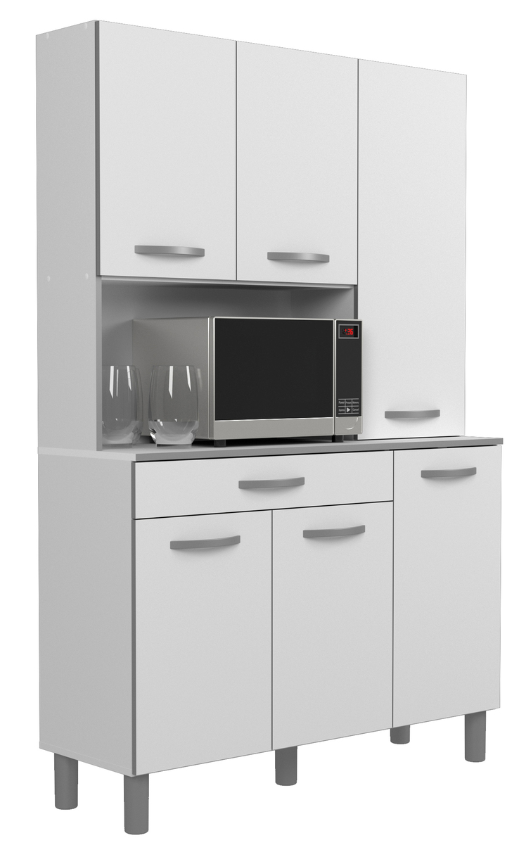 Parisot Buffet Schrank SEASON 120 x 185 x 40 cm weiß