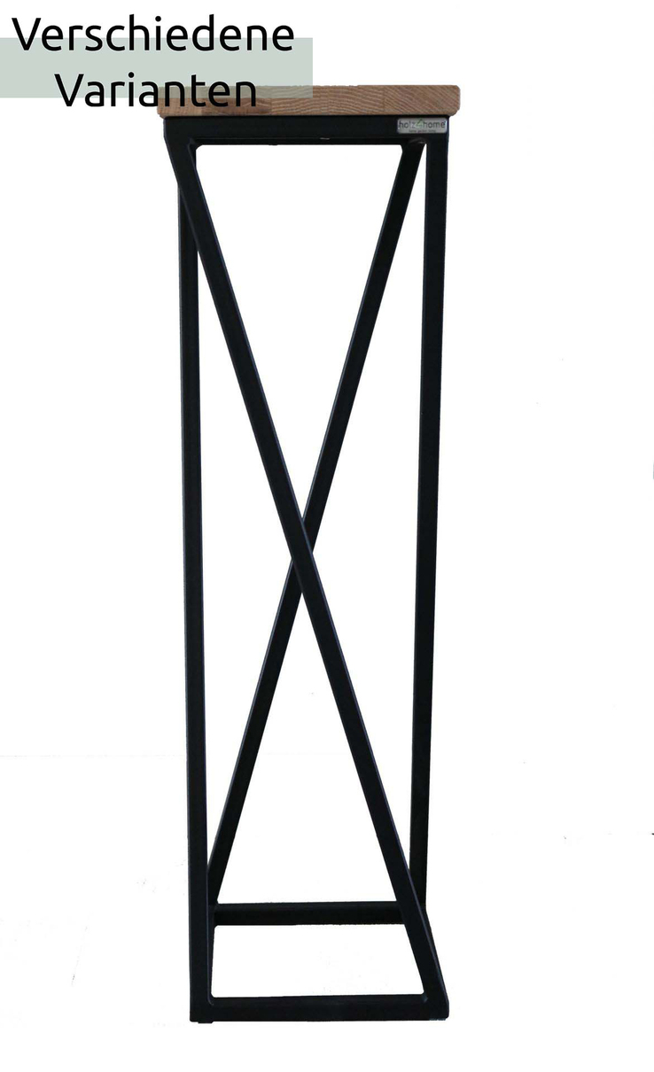 holz4home Blumenständer 21 x 90 cm Eiche geölt