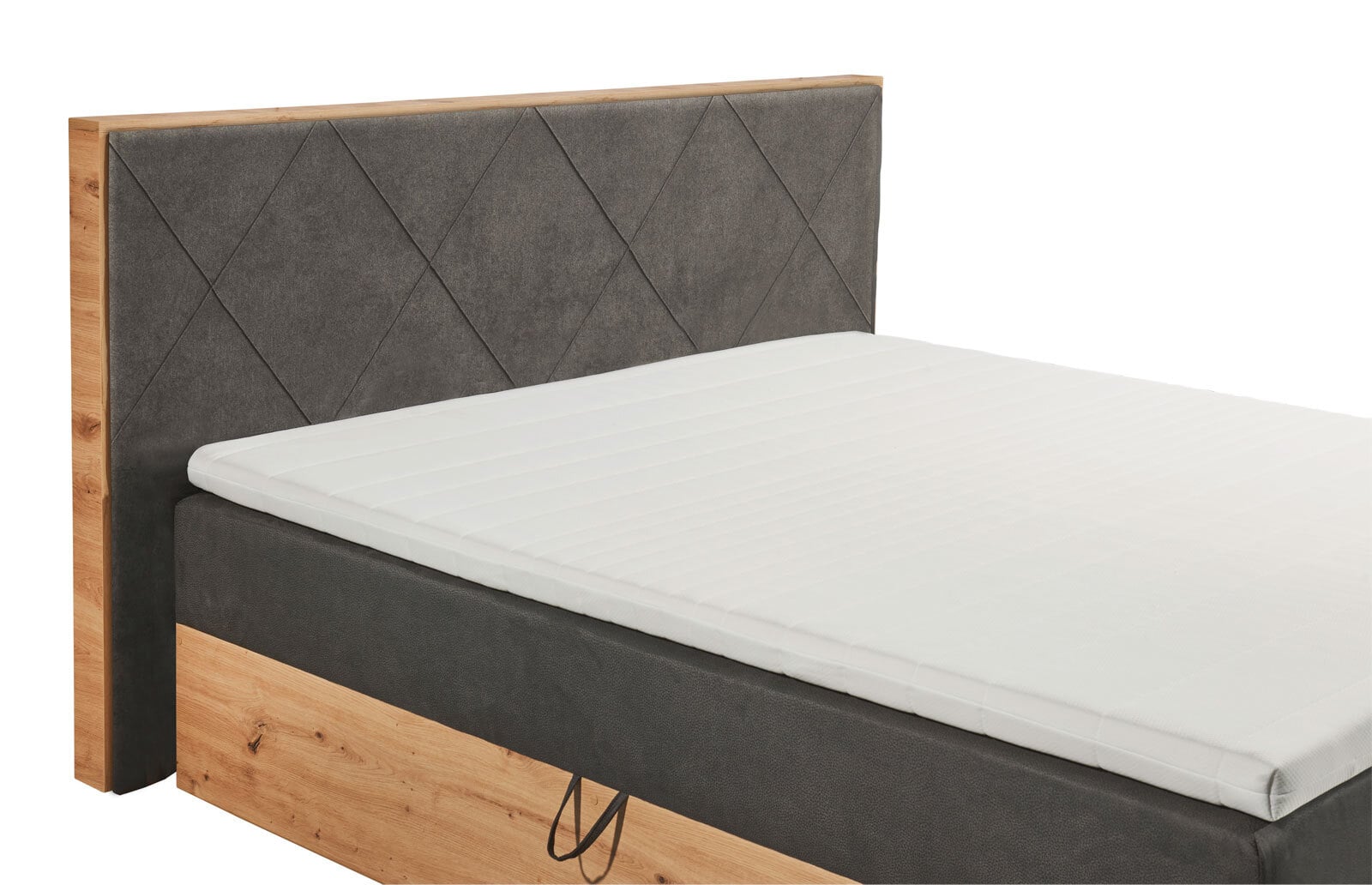 Boxspringbett TARU 180 x 200 cm anthrazit