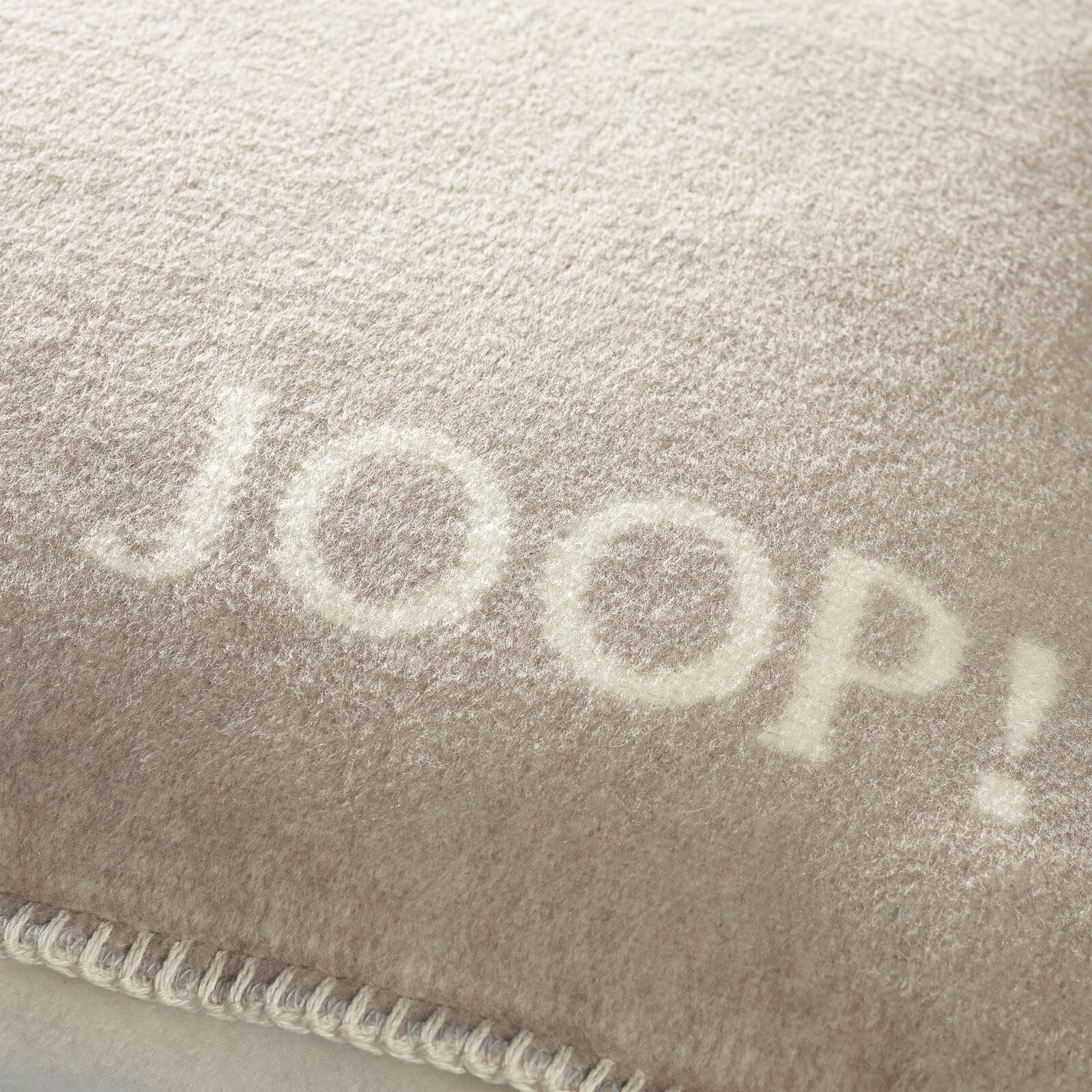 JOOP! Kissenhülle UNI DOUBLEFACE 50 x 50 cm beige