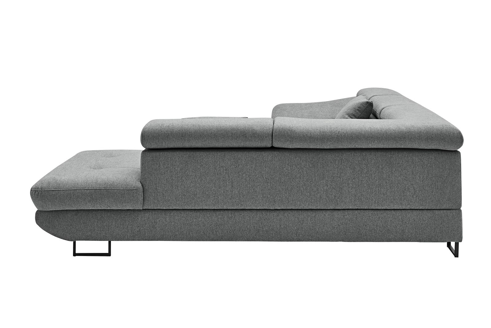 Ecksofa FABIO 280 x 235 cm Primo grau