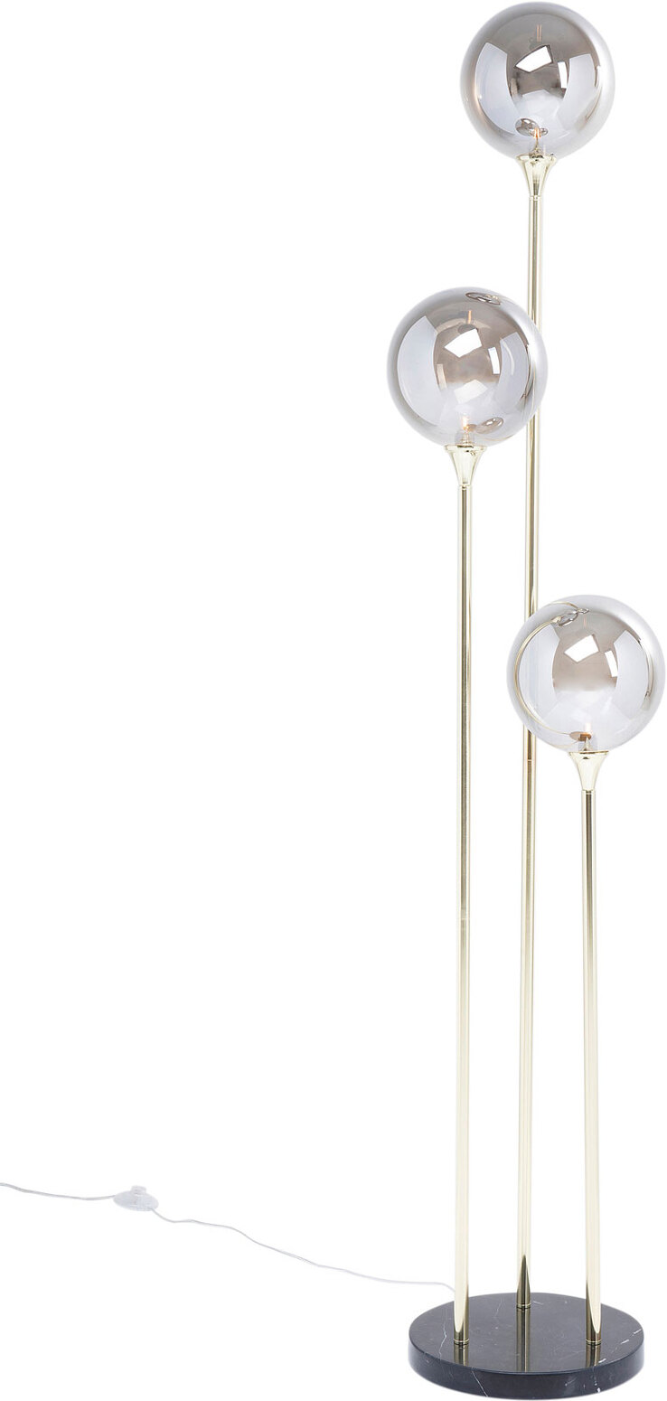 KARE DESIGN Retrofit Stehlampe AL CAPONE TRE 176 cm goldfarbig