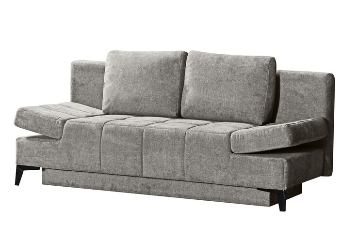 Schlafsofa TABBY II 208 cm hellgrau