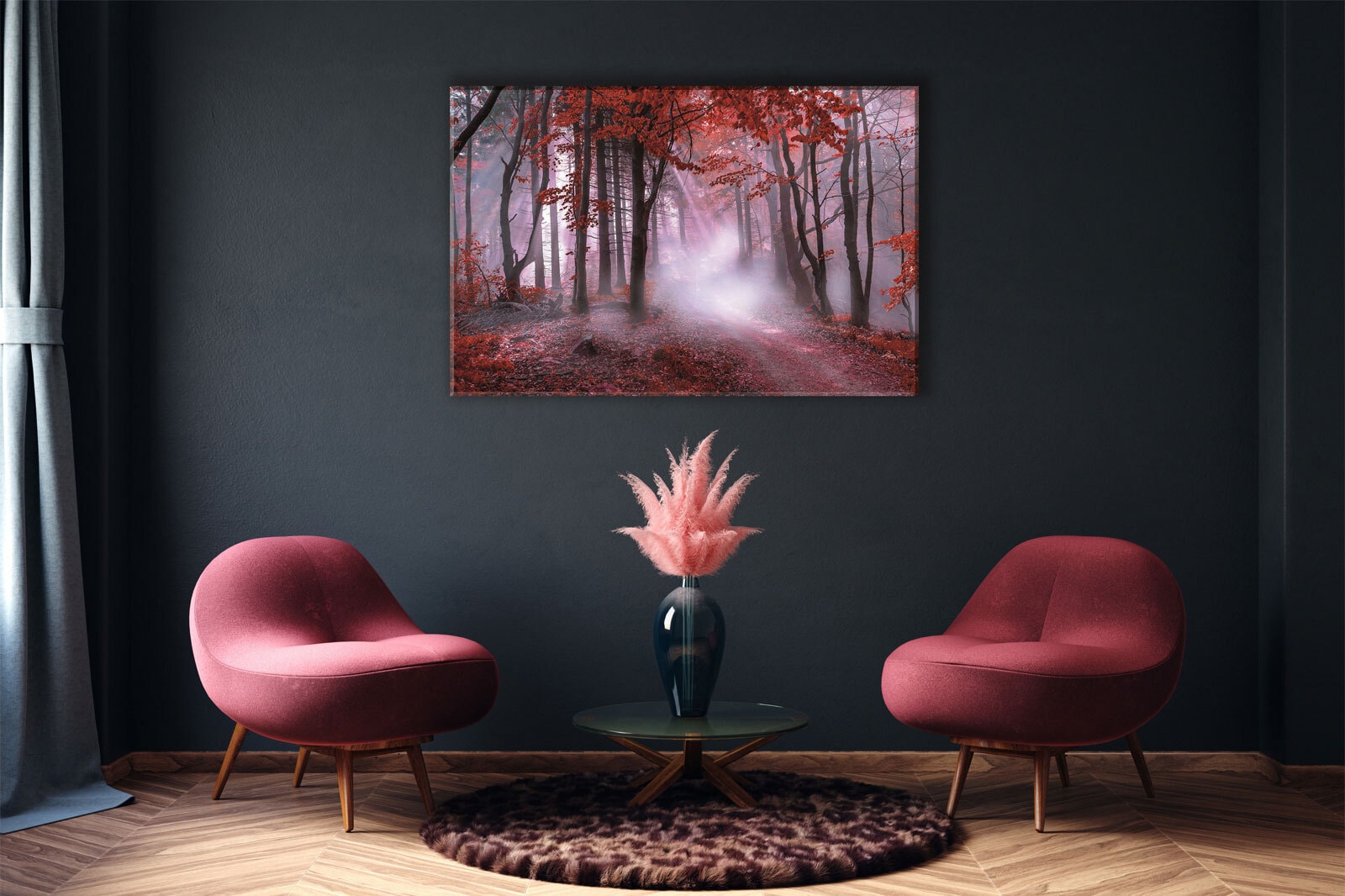 BÖNNINGHOFF Bild MYSTISCHER WALD 118 x 78 cm @