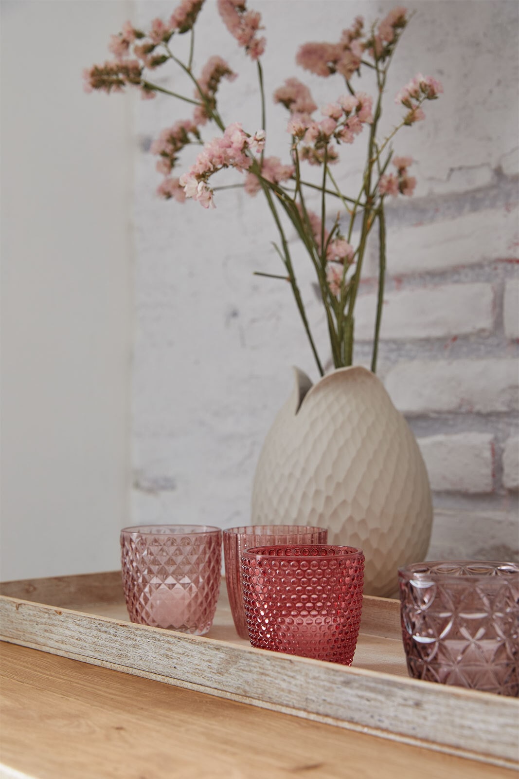 ASA Keramik Vase CARVE 18 cm