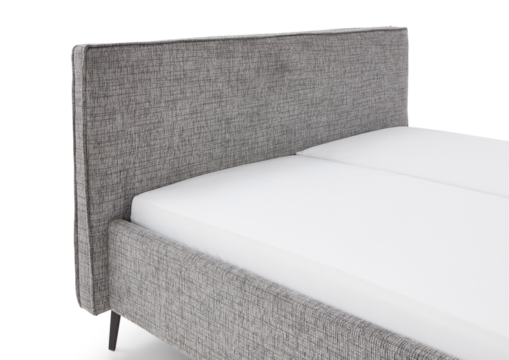 Bettgestell RIVA 180 x 200 cm grau