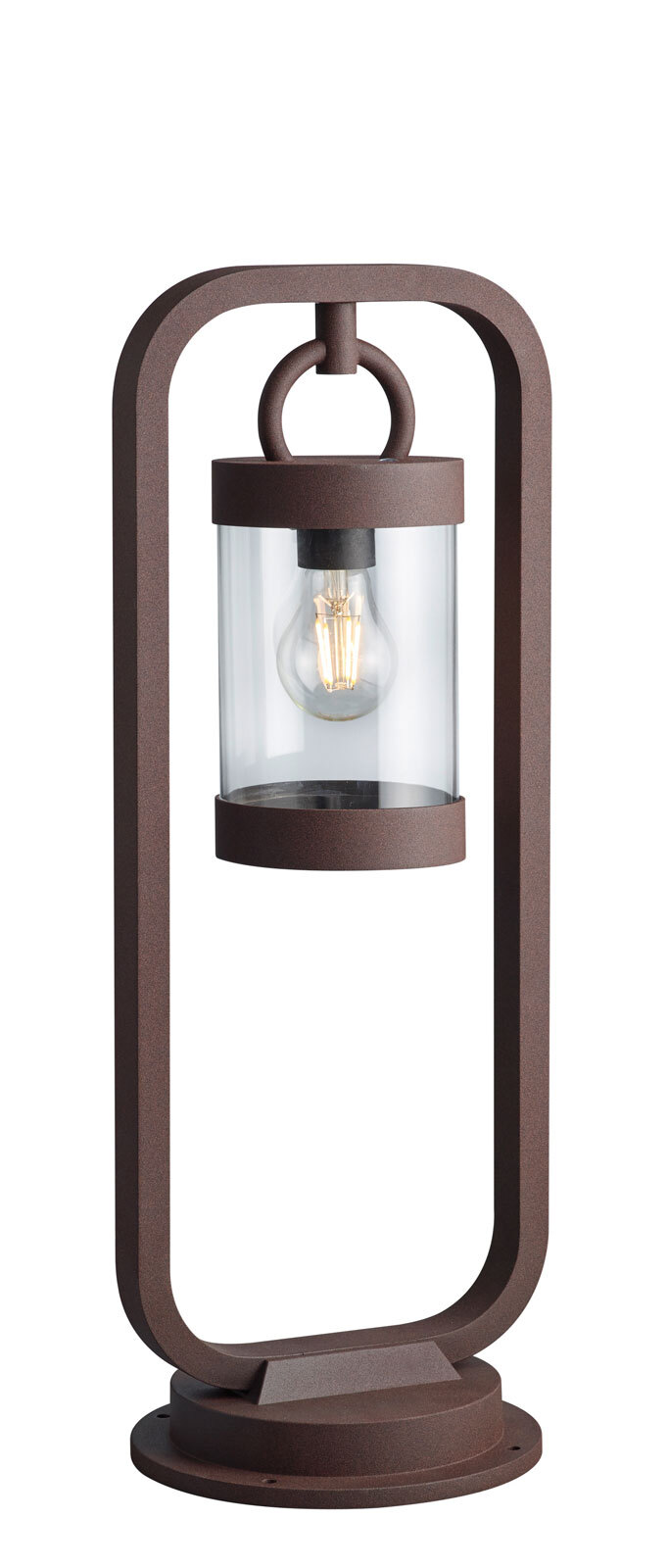 TRIO Retrofit Wegeleuchte SAMBESI 60 cm rostfarbig