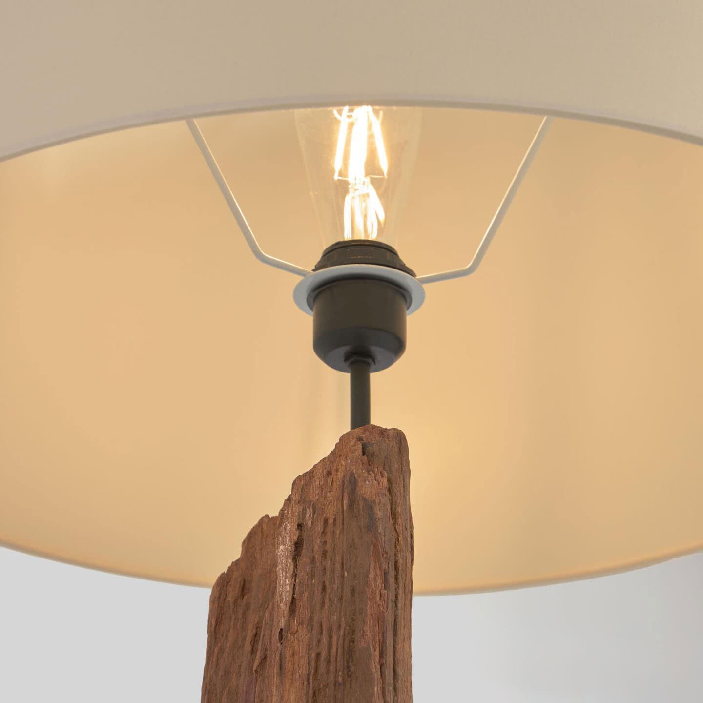 Kave Home Retrofit Stehlampe POWEL braun
