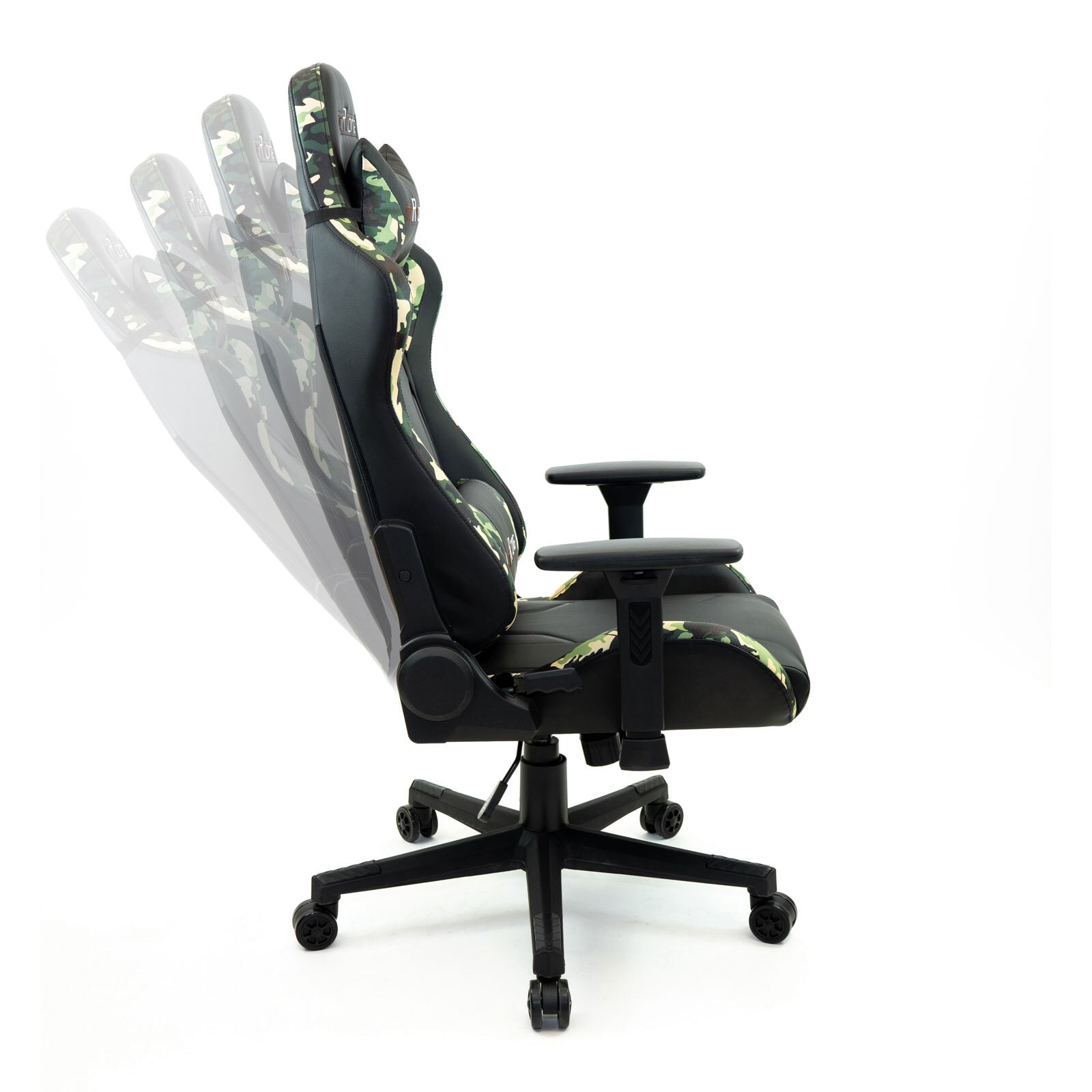 Gaming Stuhl McRACING schwarz / tarnfarbe