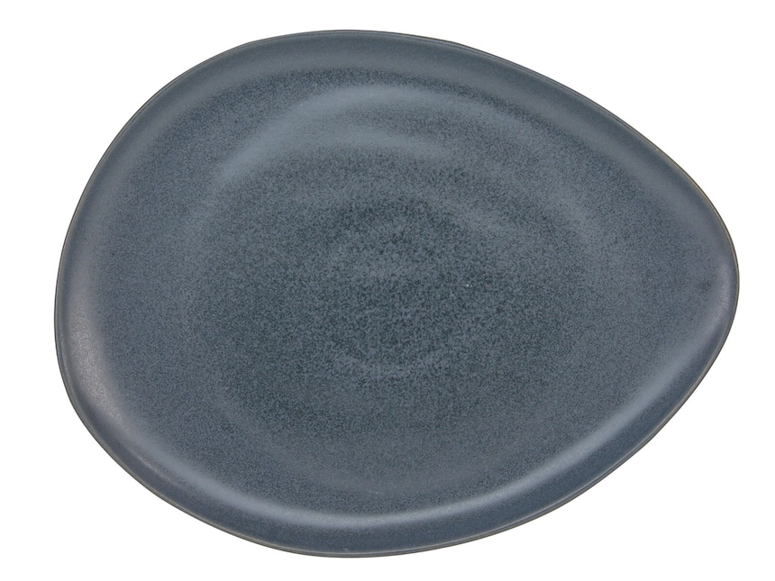 CreaTable Platte PIETRA 31 x 24 cm Keramik schwarz