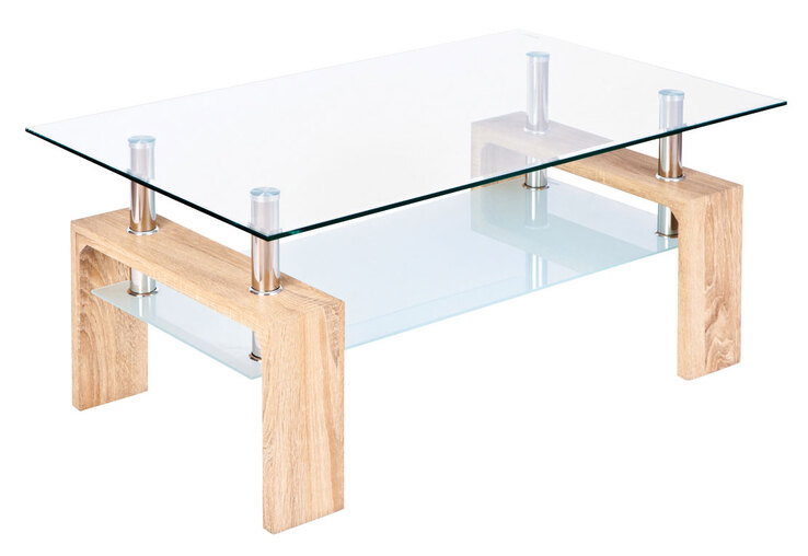 Couchtisch ERIC 100x45x60 Sonoma-Eiche MDF