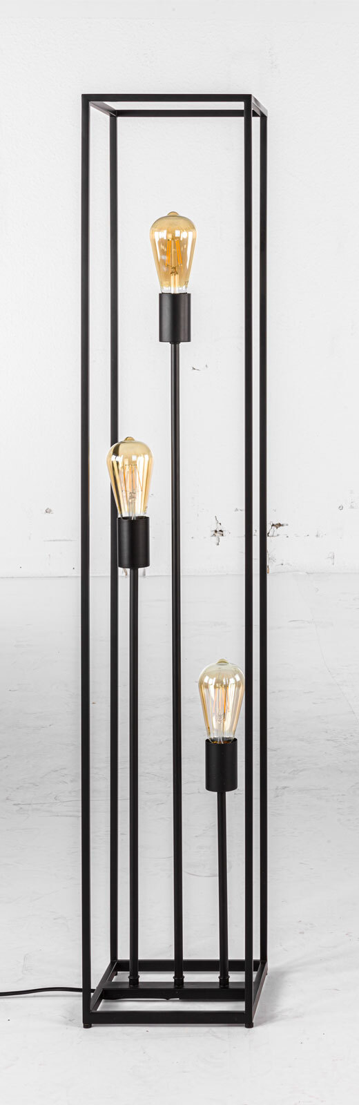 casaNOVA Retrofit Stehlampe HAMPER 3-flg