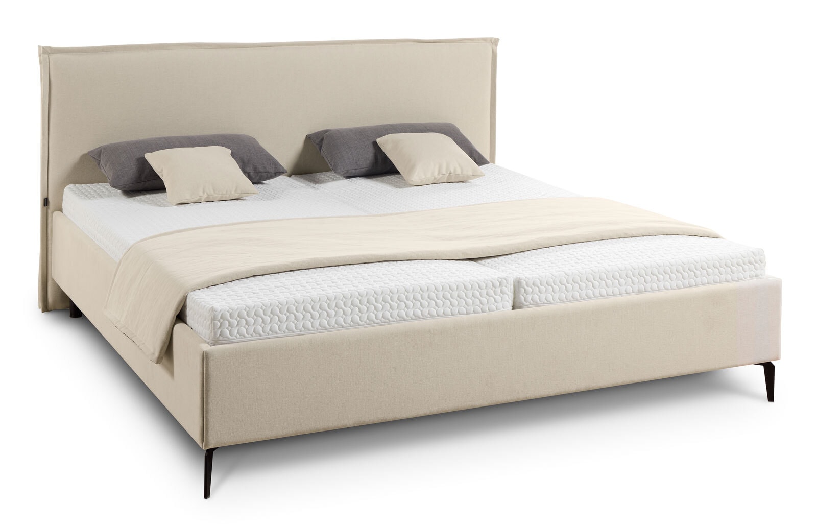 Musterring Polsterbett ELOS 160 x 200 cm cremebeige