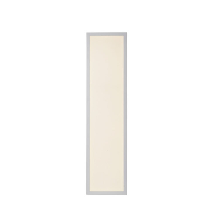 JUST LIGHT LED Deckenlampe FLAT 25 x 100 cm weiß