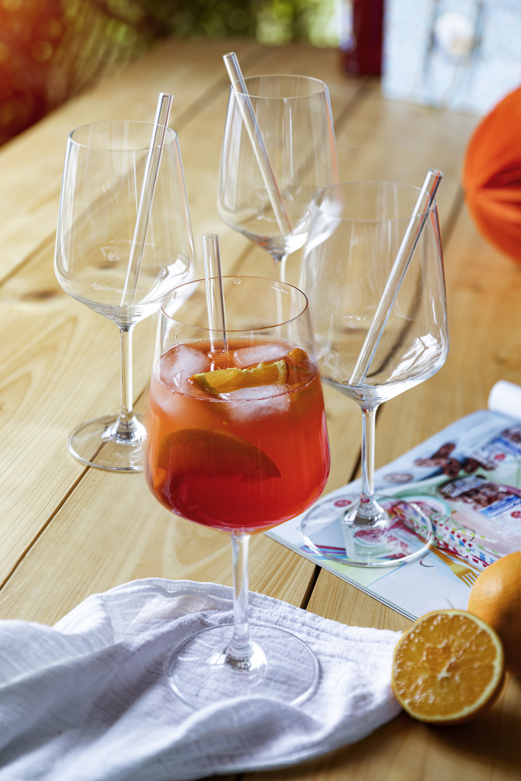 Nachtmann Spritzglas-Set TASTES GOOD 9-teilig Kristallglas