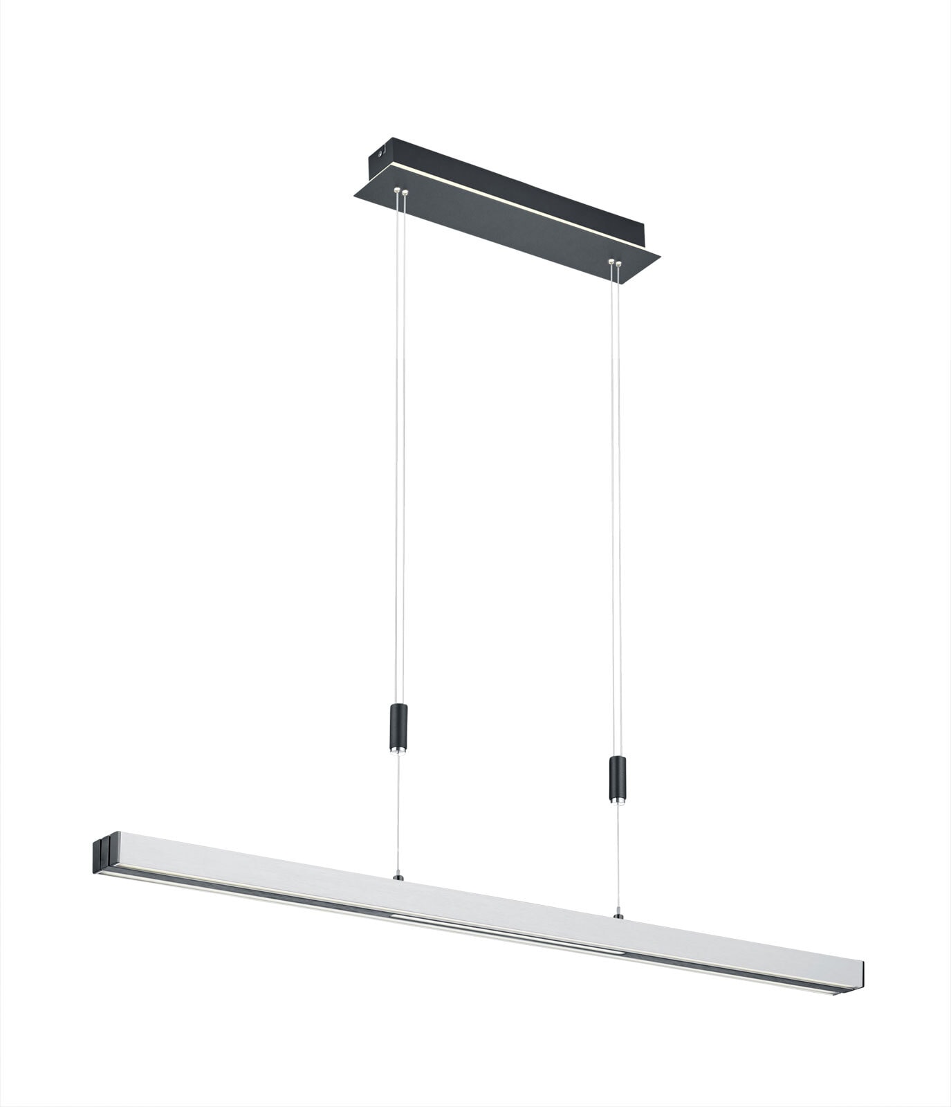 casaNOVA LED Balkenpendel LAETITIA 114-180 cm schwarz