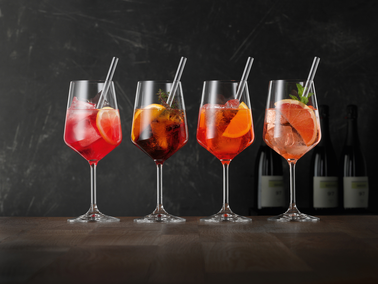 Nachtmann Spritzglas-Set TASTES GOOD 9-teilig Kristallglas