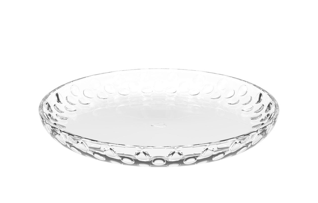 LEONARDO Teller CUCINA OPTIC Ø 18 cm Glas