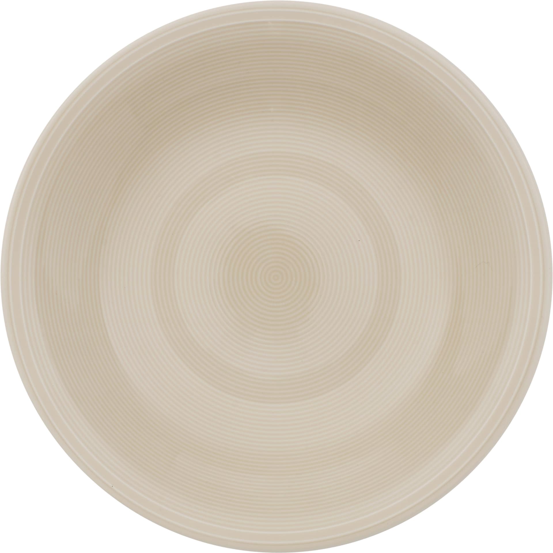 like. Teller COLOR LOOP SAND 23,5 cm Porzellan beige