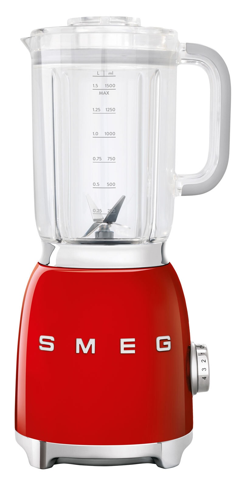 SMEG Standmixer 1500 ml rot