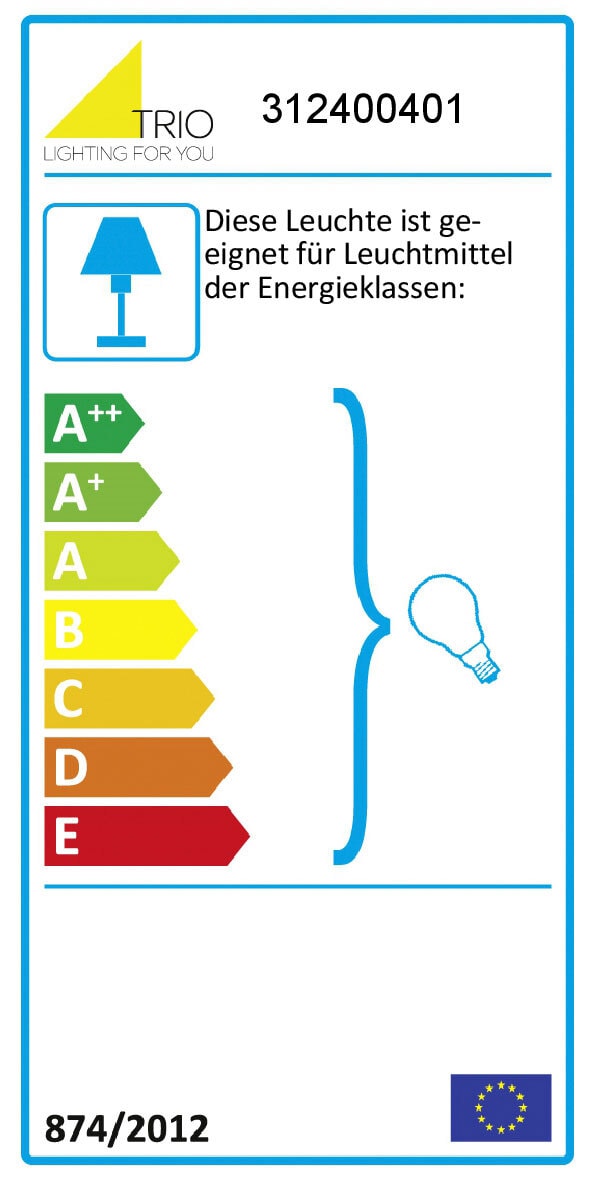 TRIO Retrofit Pendellampe MARLEY 4-flg weiß