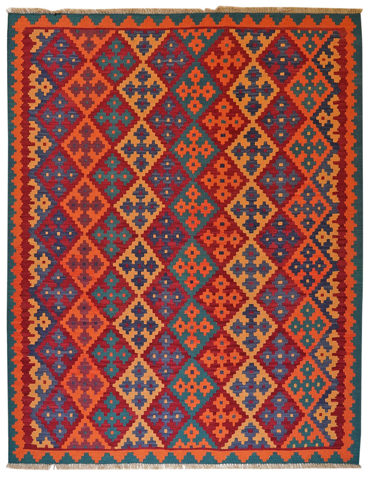 porta x Ipek Kelimteppich GASHGAI HANNA 186 x 233 cm mehrfarbig