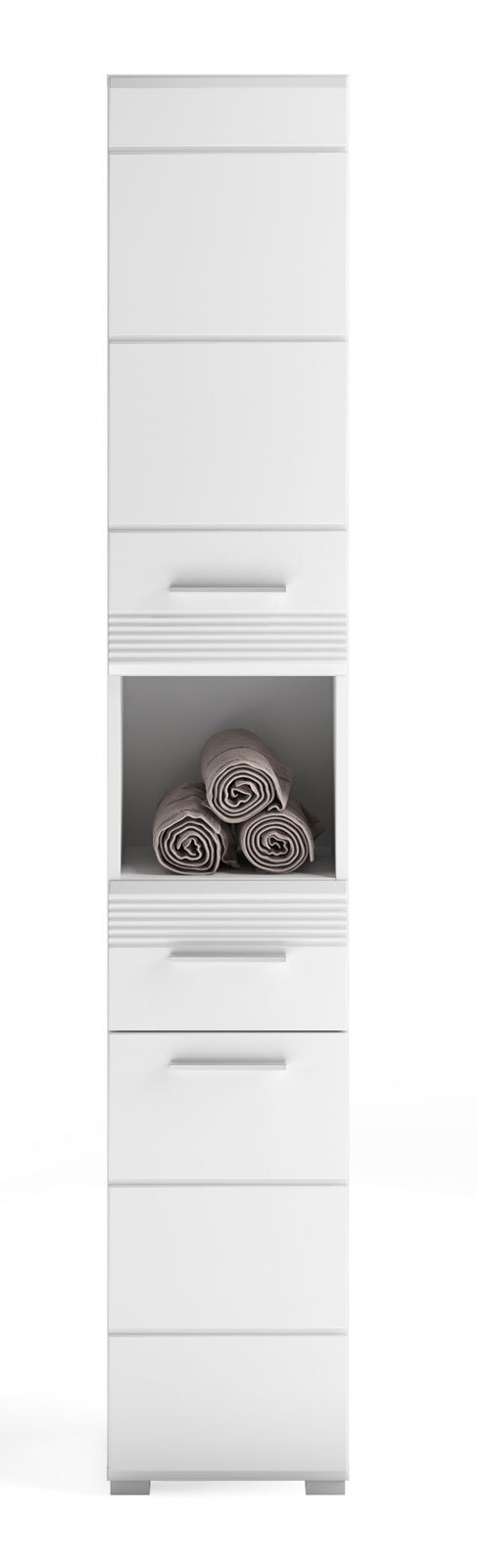 Bad Hochschrank LINUS 30 x 182 cm weiß