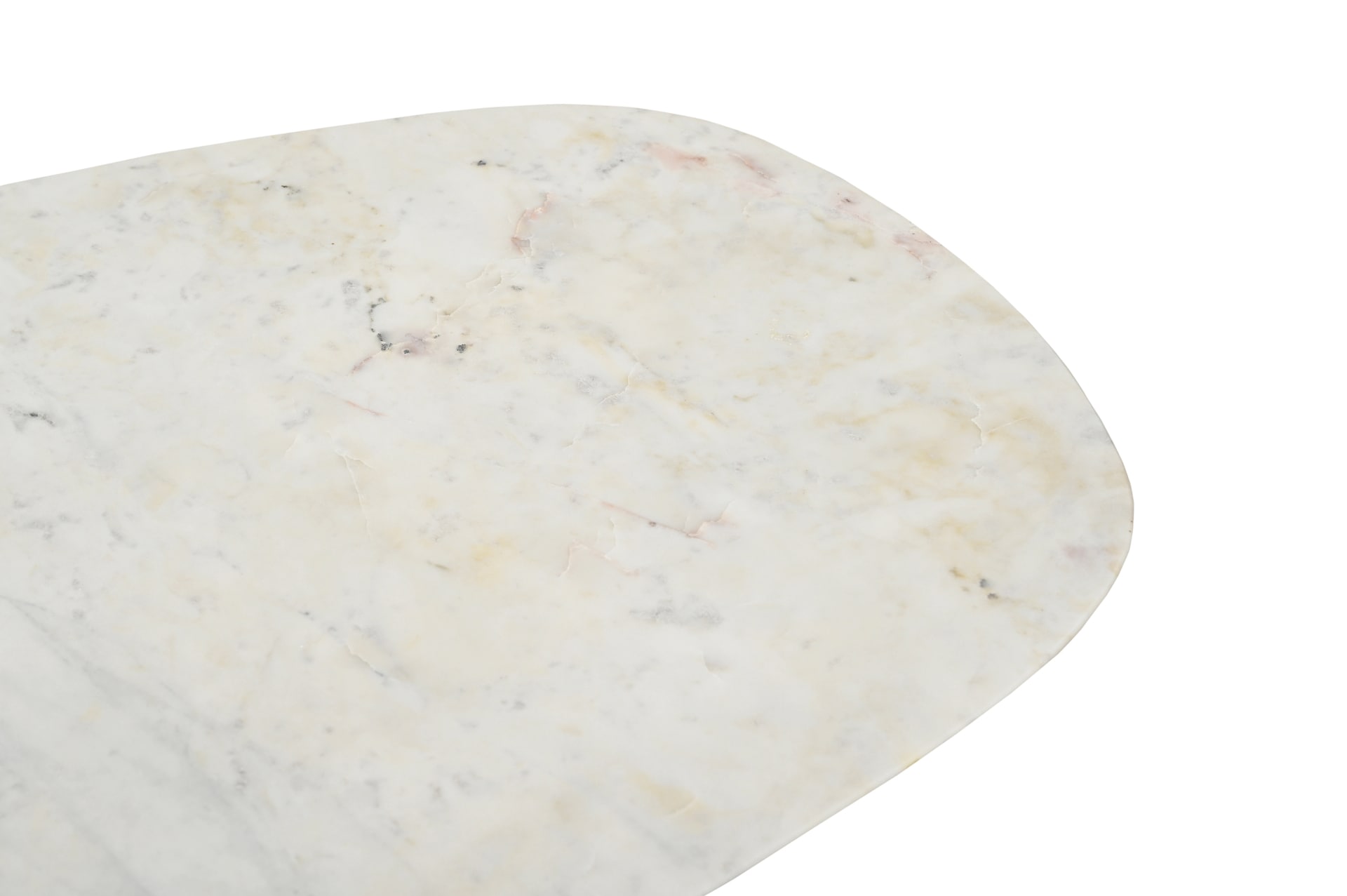 Couchtisch NOAH 120x70 cm Marmor Weiß