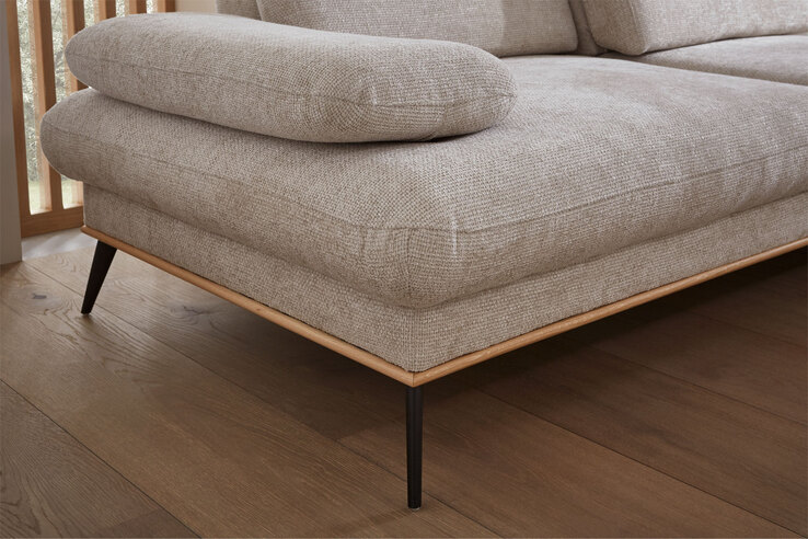 Ecksofa SANTORINI grau