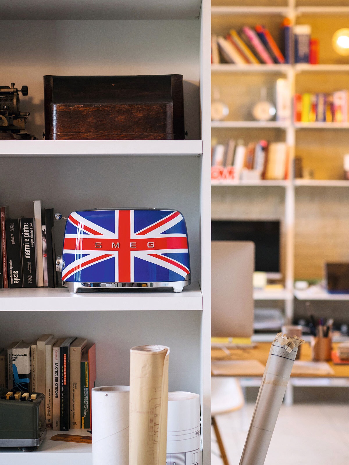 SMEG Toaster 2-Schlitz KOMPAKT Union Jack